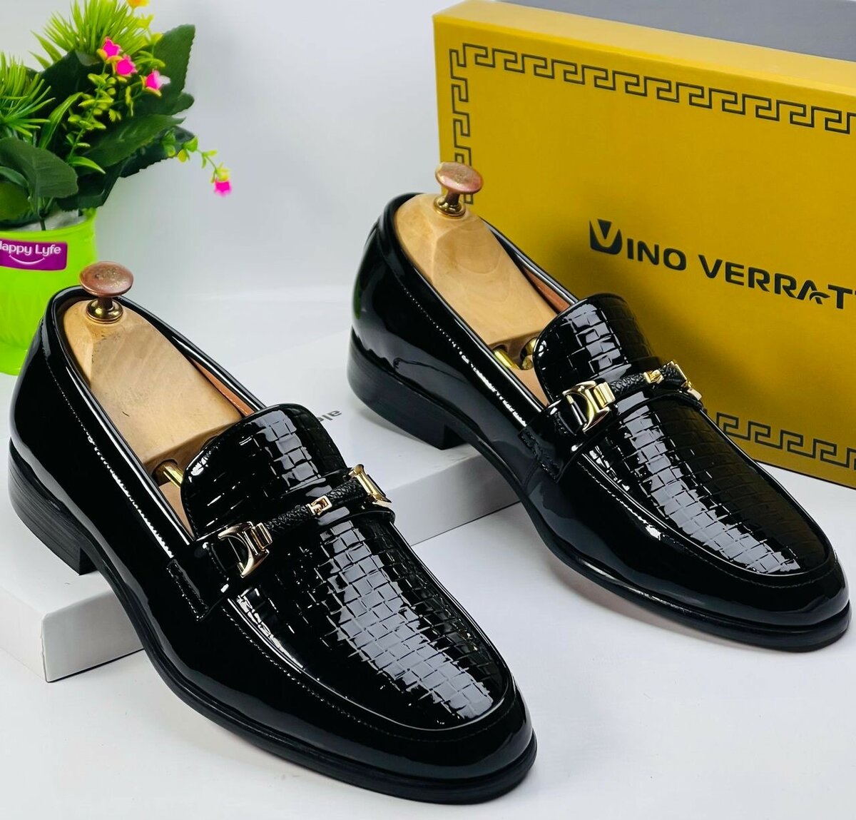 Luxury men leather shoes