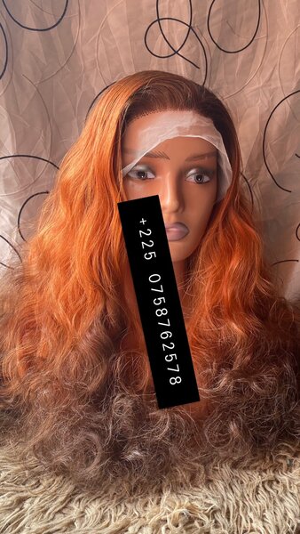 Perruque blend hair
