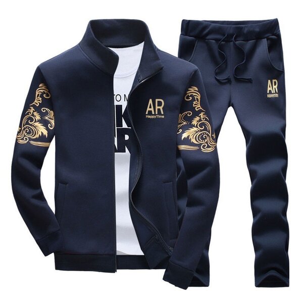 Mens casual 2 piece set
