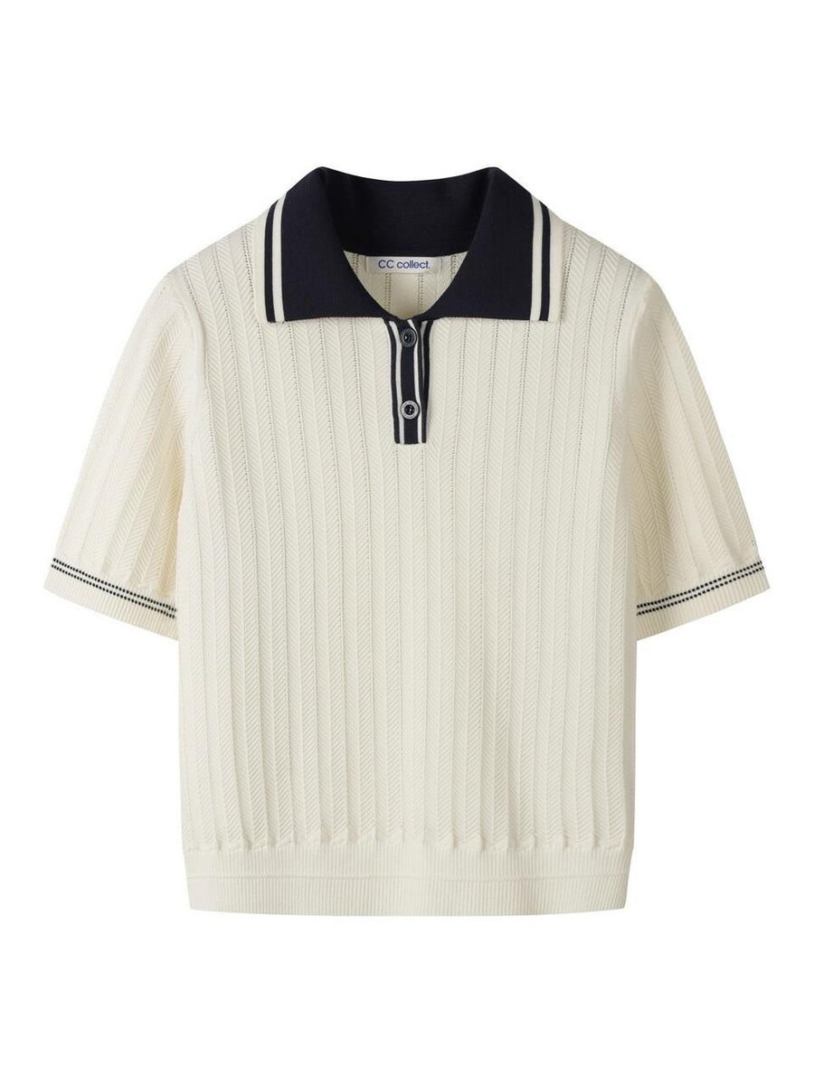 Polo en tricot unisexe élégant