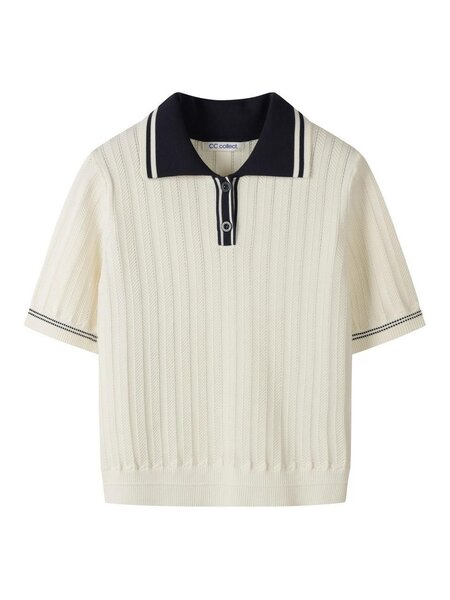 Polo en tricot unisexe élégant