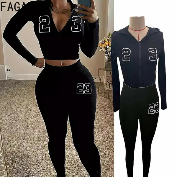 Ensemble de sport femme élégant