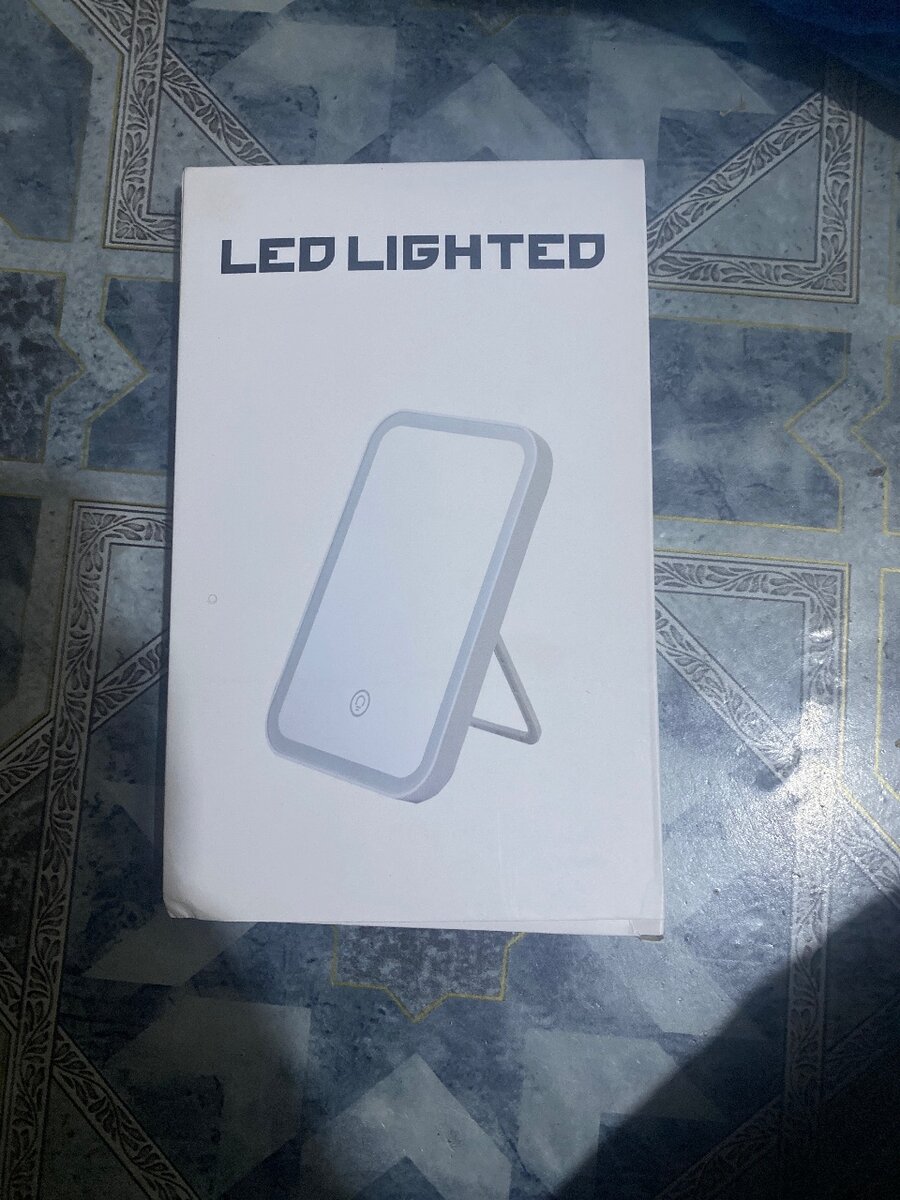 Miroir LED Tactile Portable