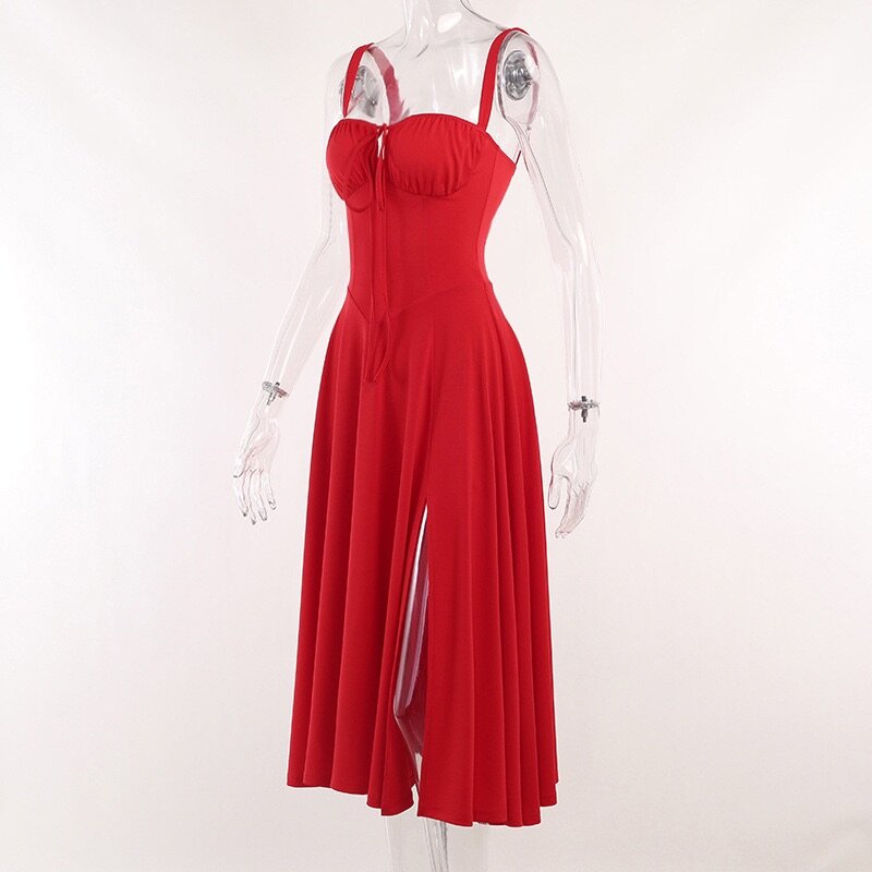 LADY IN RED DRESS