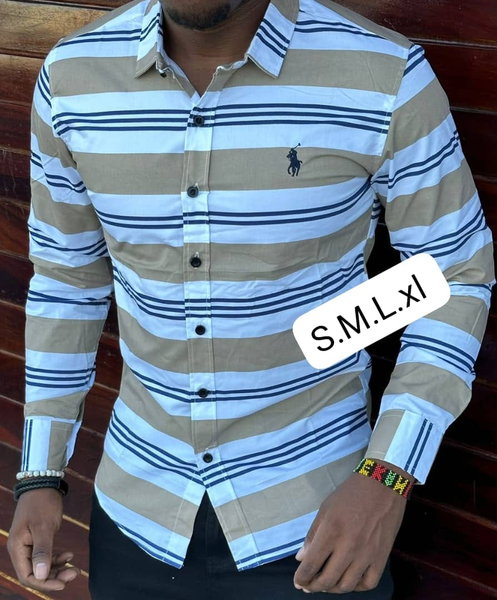 Chemise blanc beige