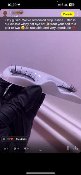 Strip lashes