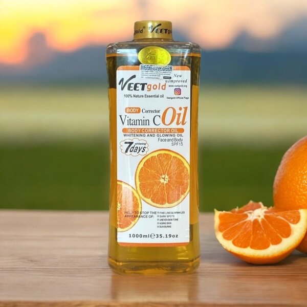 Veet gold vitamin c body oil