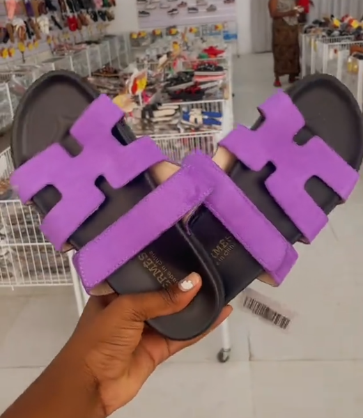 Hermes slippers
