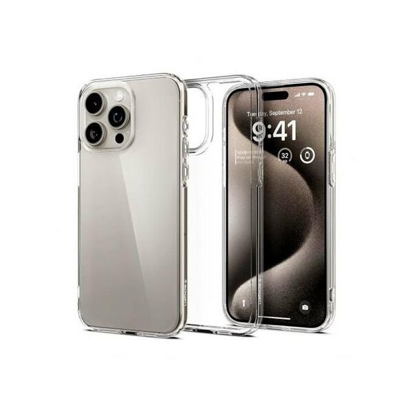 Coque Transparente Compatible IPhone 15 Pro Max + 1 Antichoc