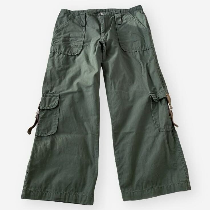 Pantalon Cargo Vert Homme