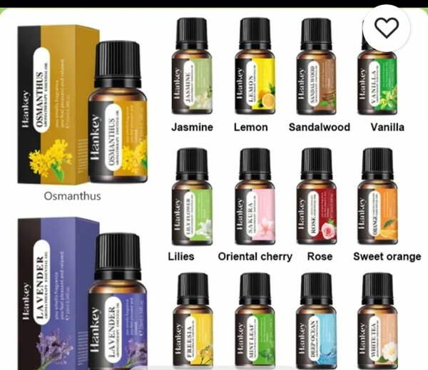 Multipurpose aromatherapy essential oils (4 for 50 Cedis)