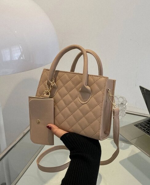 Quilted combo purse