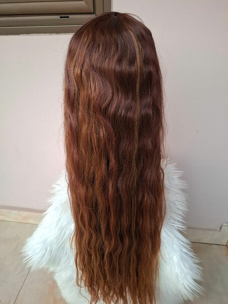 Beach waves wig