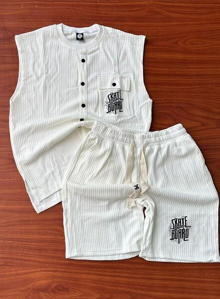 Top and shorts