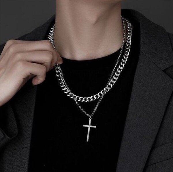 Ensemble de 2Chaîne homme