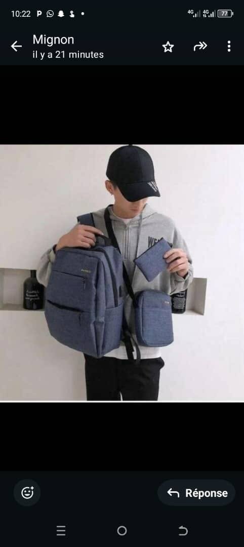 Ensemble Sac à Dos Multifonction