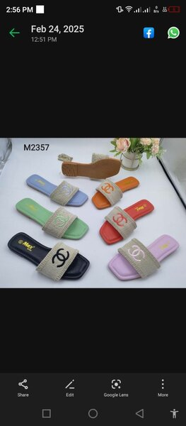 Ladies slippers
