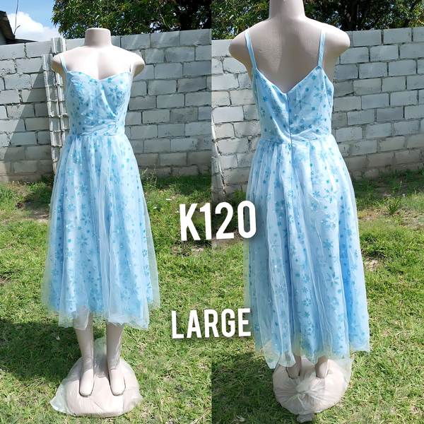 Robe bleu
