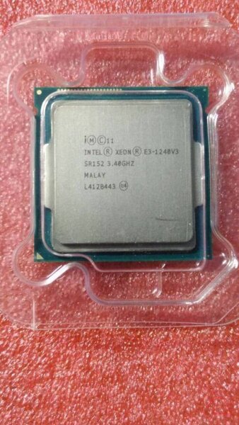 Процессор Intel Xeon E3 1240 v3 8 (Аналог I7 4770)
