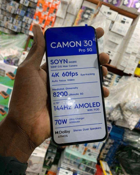 Smartphone TECNO Camon 30 Pro 5G