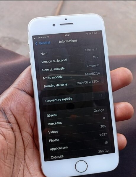 iPhone 8 256 Go