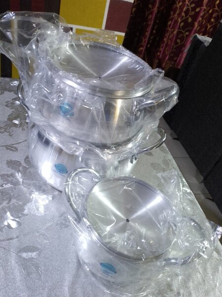 Ensemble de Casseroles en Acier Inoxydable