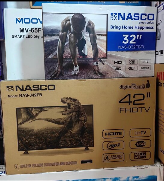Nasco,Asana and Hisense TVs,32 upwards