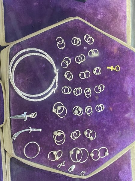 Bijoux en argent élégants