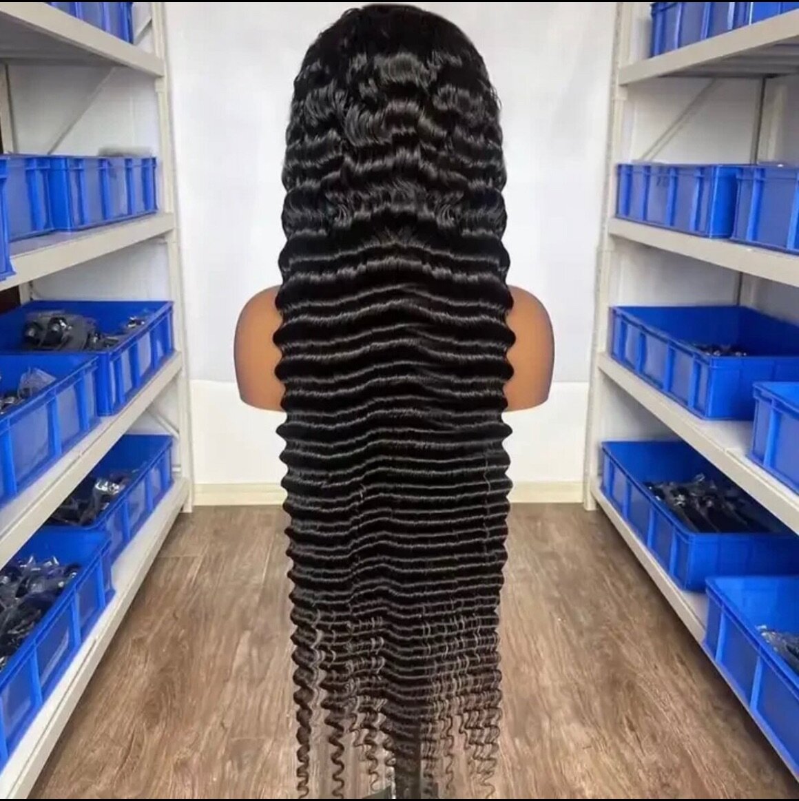 Deep frontal wig