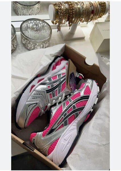 Chaussures de Course Asics Rose