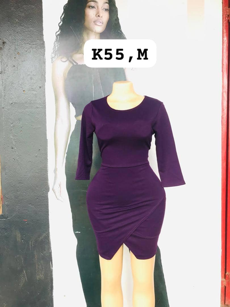 purple dress