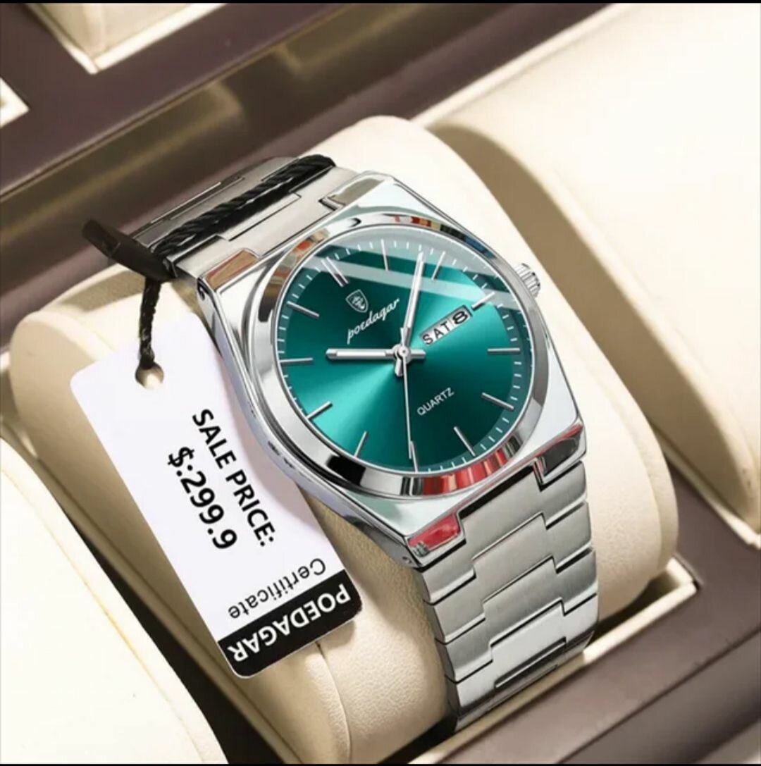 Montre bracelet acier homme