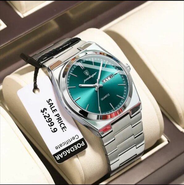 Montre bracelet acier homme