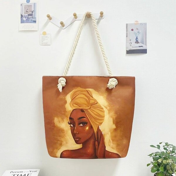 Artistic Canvas Tote Bag