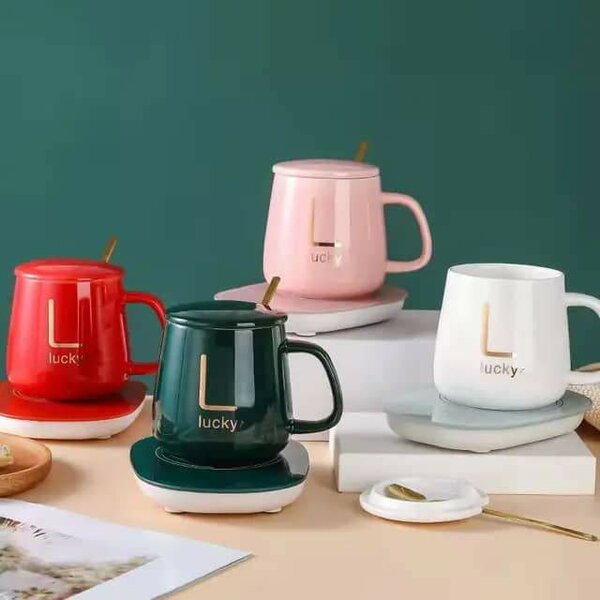 Tasse chauffante