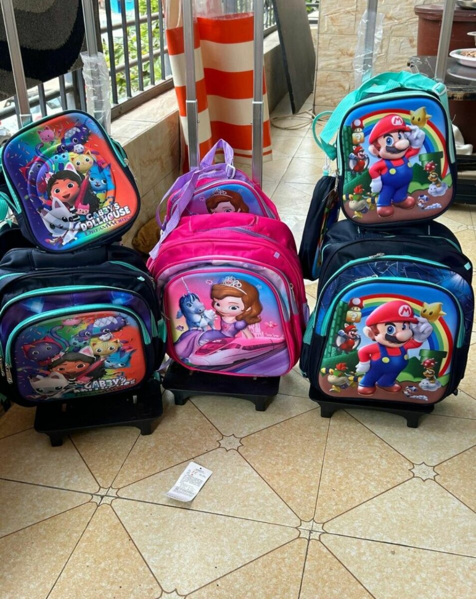 Sacs à dos enfants à roulettes