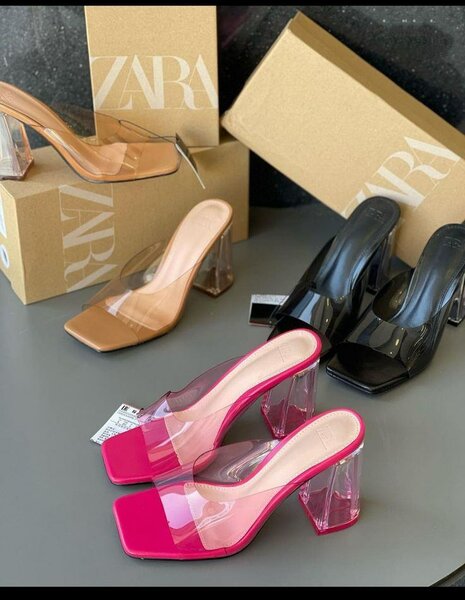 Mules Transparentes Zara