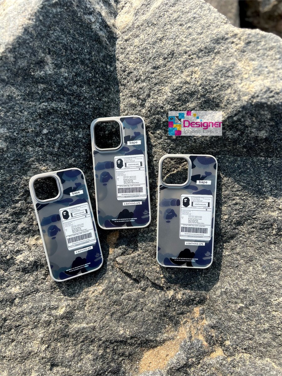 BAPE iPhone cases