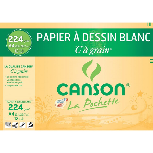 Papier à dessin Canson A4