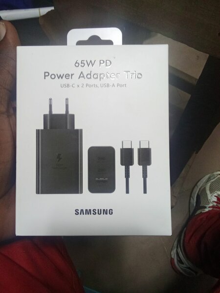 Chargeur Samsung 65W PD Trio