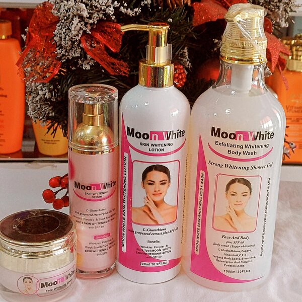 Moon white lotion