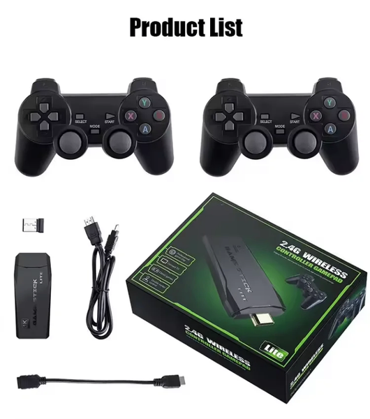 CONSOLE DE JEU VIDÉO 20000 JEUX INTÉGRÉS 2.4 G CONTRÔLEU