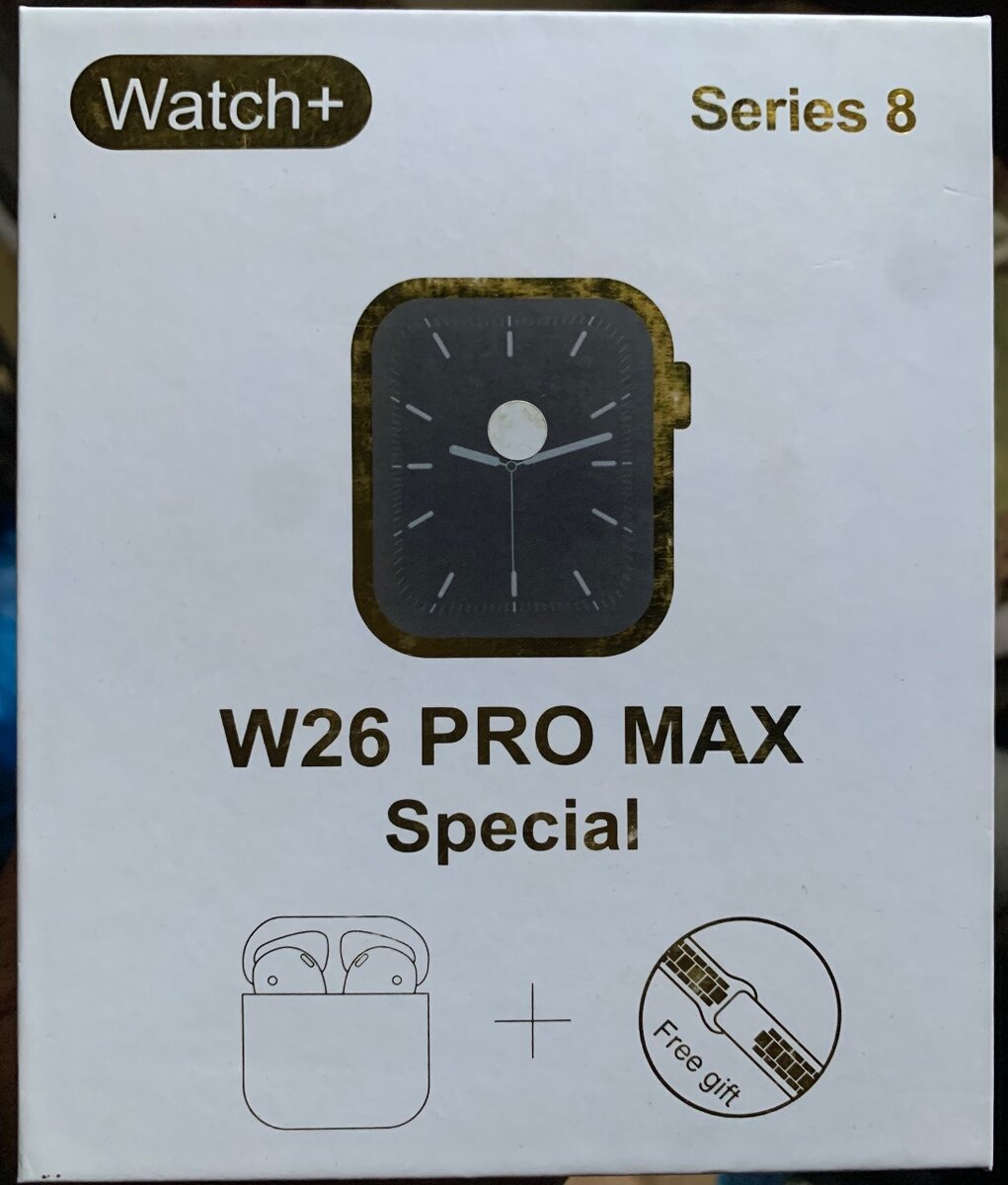 Montre Connectée W26 PRO MAX