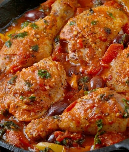 Poulet sauté (demi)