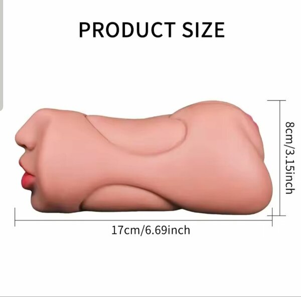 Poupée sexuelle 3en1