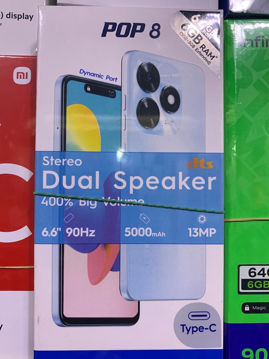 Tecno Pop 8