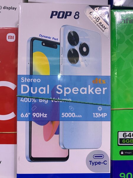 Tecno Pop 8