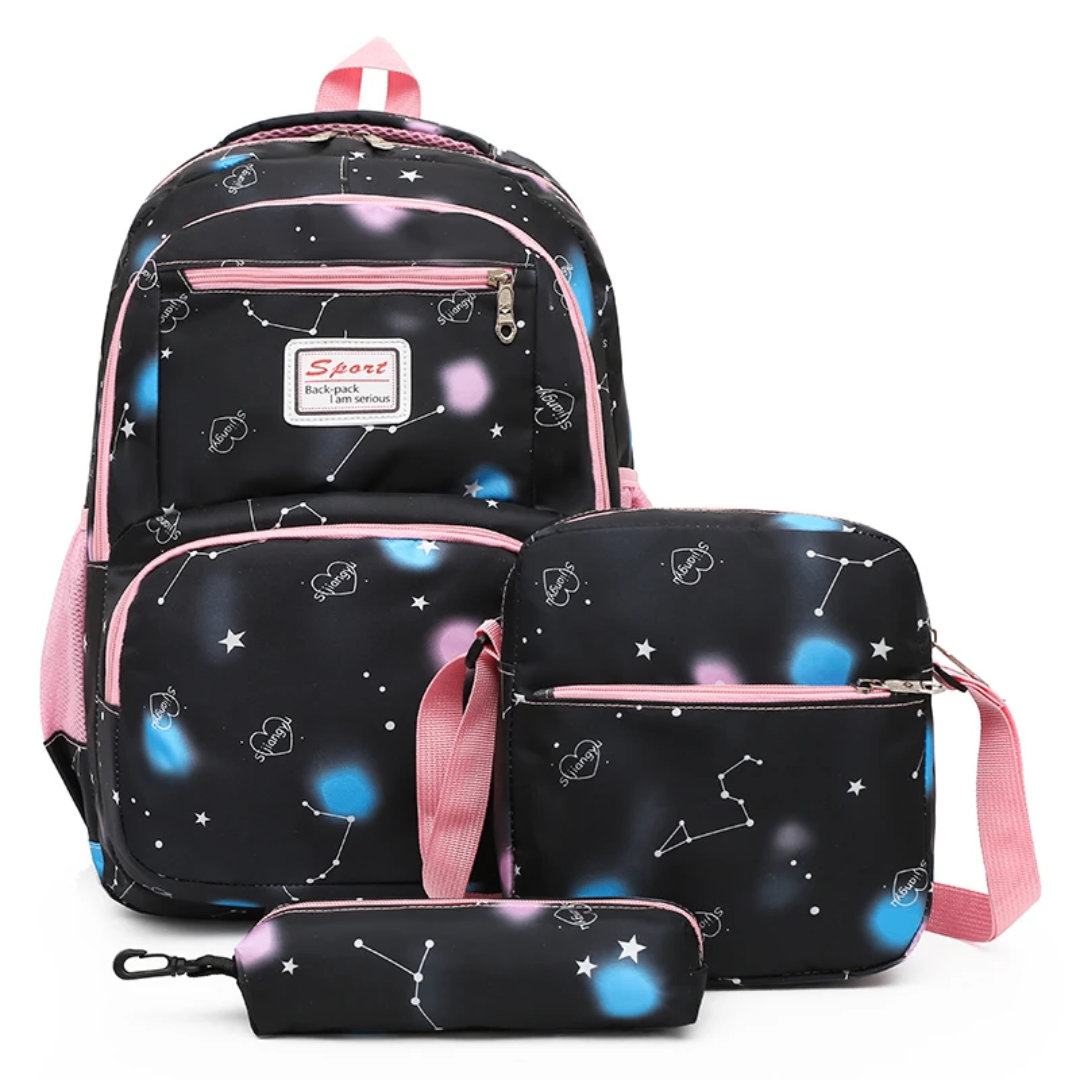 Ensemble Cartable Fille École