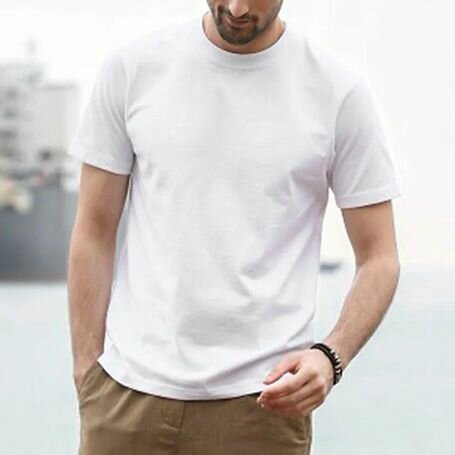 T-SHIRT PUR COTON
