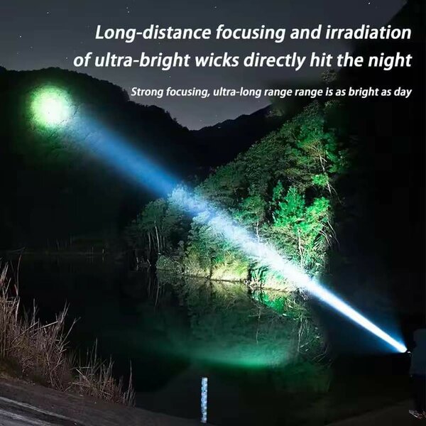 Lampe de poche ultra-puissante LED